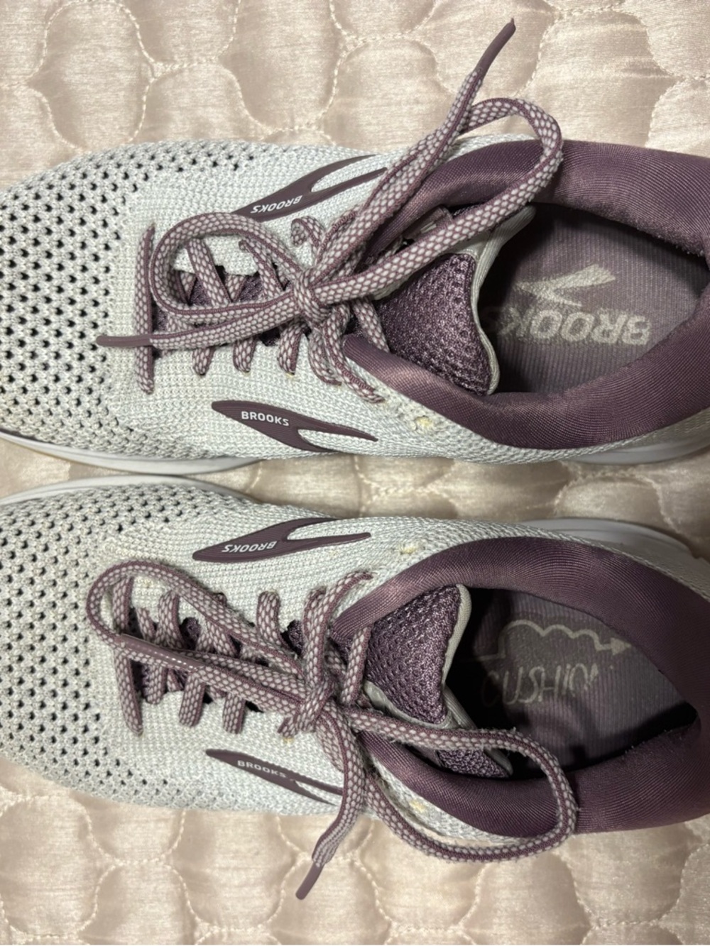 Brooks Revel 2 Running Shoes Women’s Size 8 Gray Purple - Picture 7 of 9